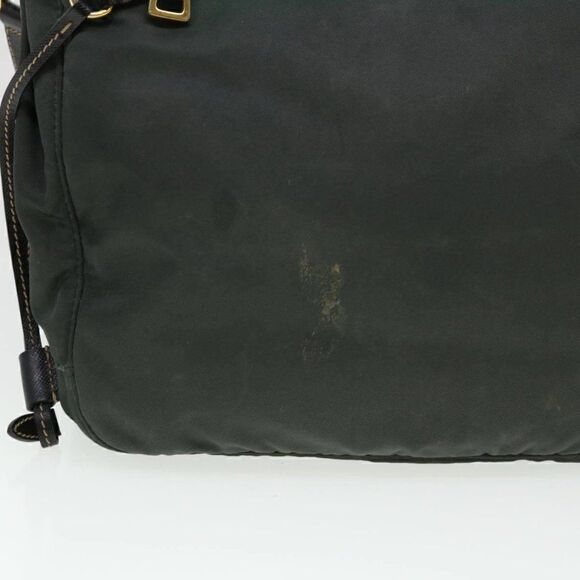 PRADA Shoulder Bag Nylon Khaki - Picture 3 of 15